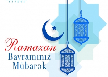 Ramazan bayramınız mübarək!