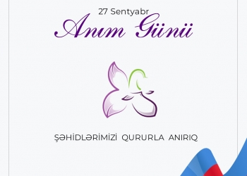 27 Sentyabr - Anım Günüdür