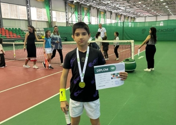 6B şagirdi Murad Behbud 11-12 yaş kateqoriyasında birincilik qazanıb