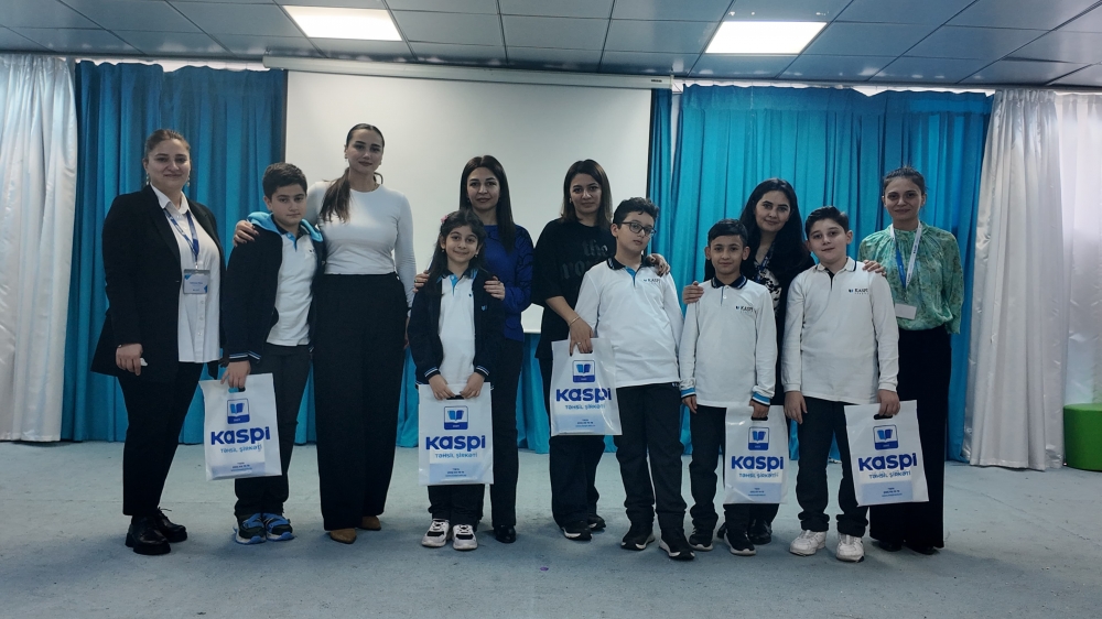 Kaspi liseyində “Valideynlər yarışır”