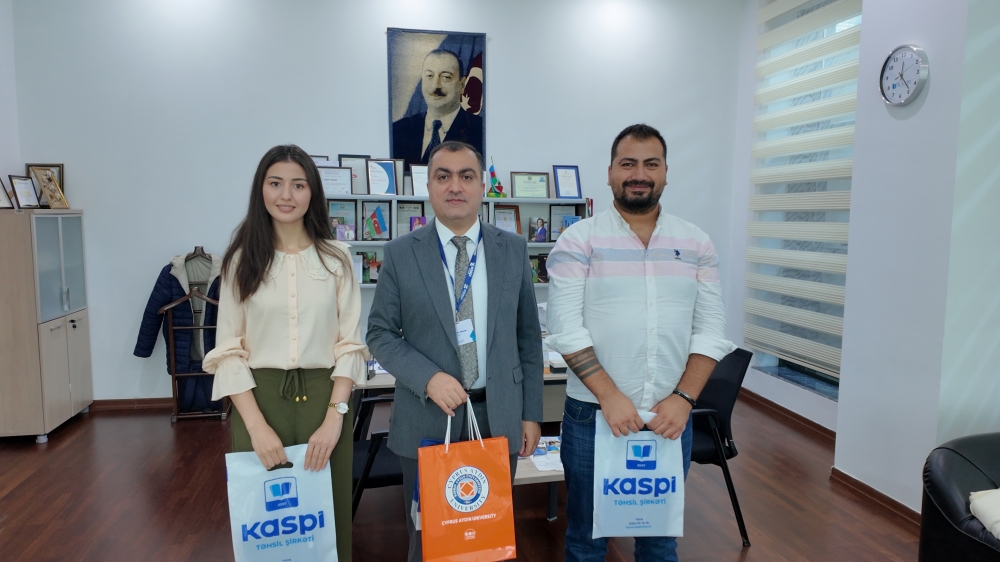 Kıbrıs Universiteti ilə əməkdaşlıq müzakirə olunub