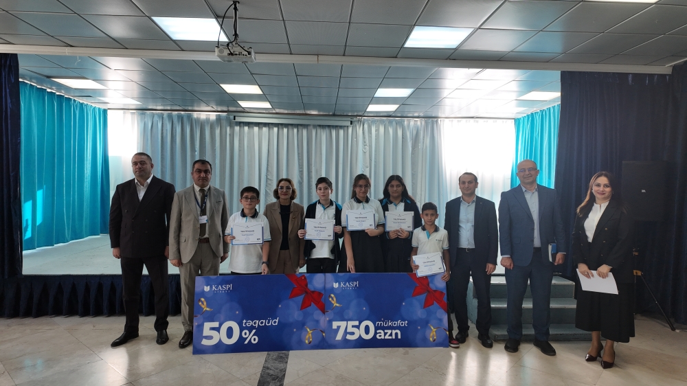 Respublika Fənn Olimpiadasında yüksək nailiyyətlər əldə etmiş şagirdlərlə görüş