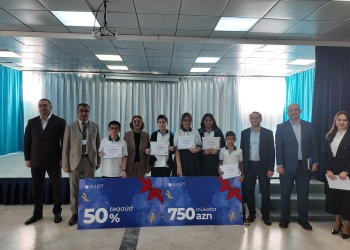 Respublika Fənn Olimpiadasında yüksək nailiyyətlər əldə etmiş şagirdlərlə görüş