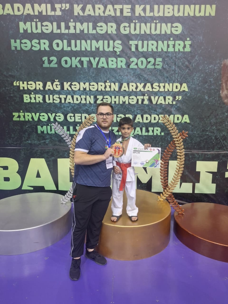Şagirdimiz beynəlxalq turnirdə qalib gəldi