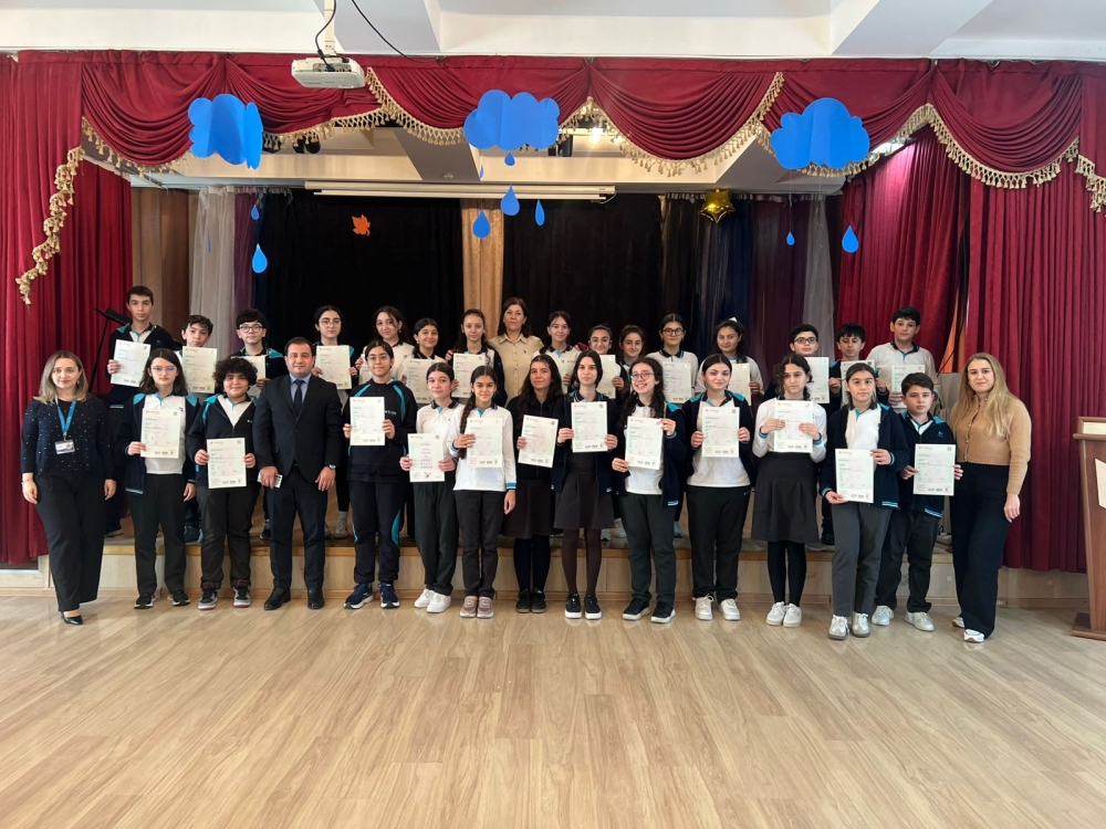 Şagirdlər beynəlxalq sertifikatlarla təltif olunublar