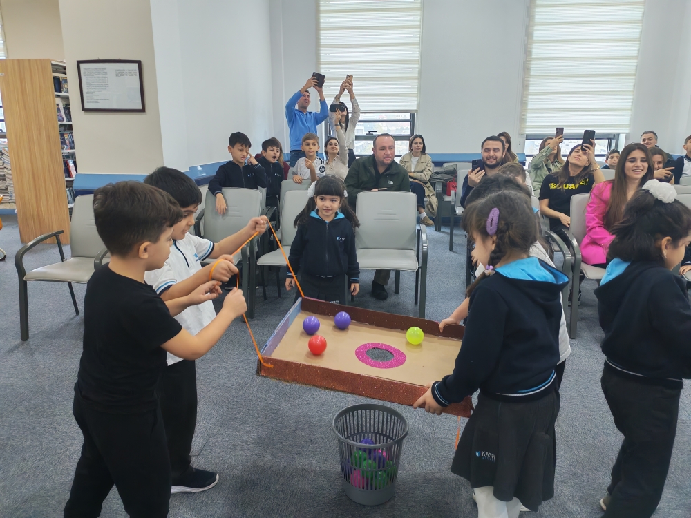 Liseydə interaktiv oyunlar keçirilib