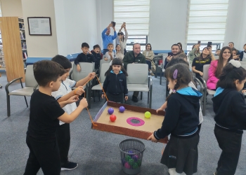 Liseydə interaktiv oyunlar keçirilib