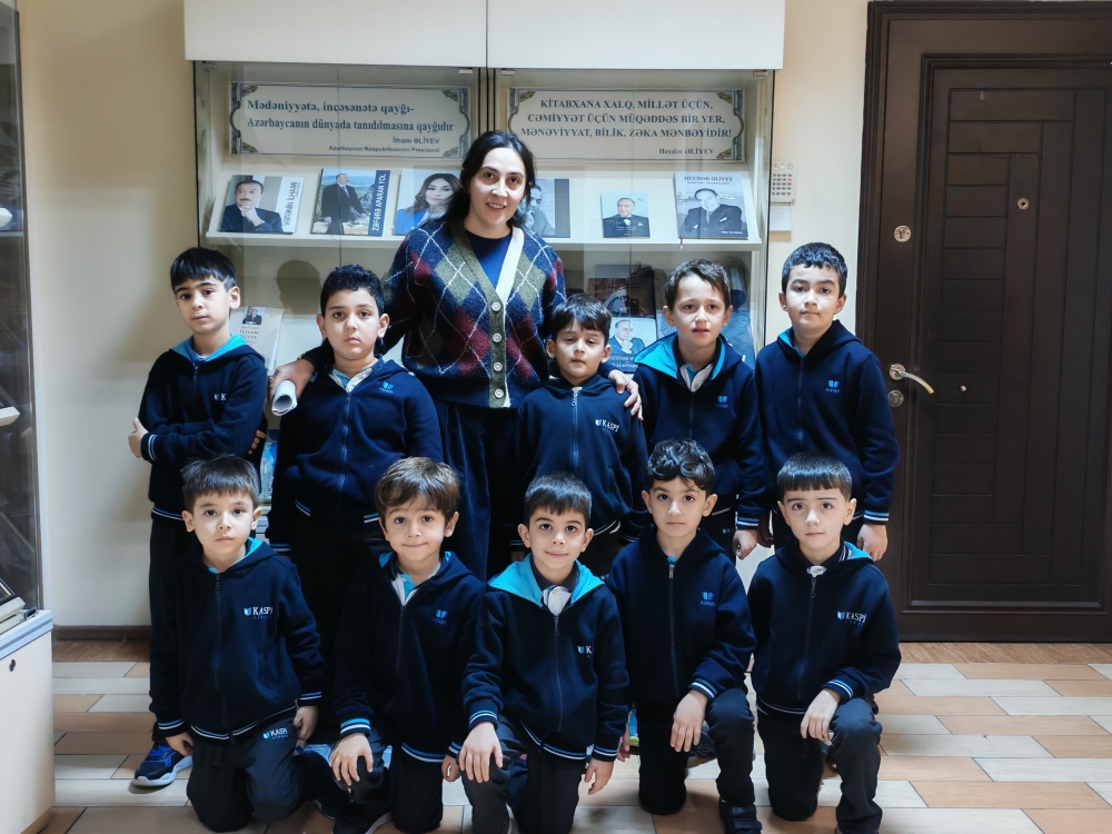 Uşaq Kitabxanasına ekskursiya 