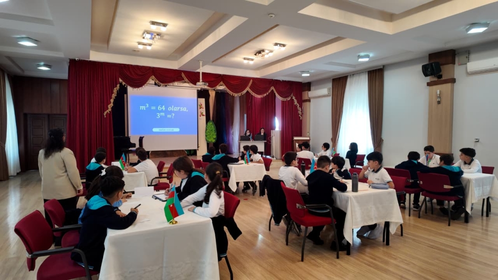 Ağ Şəhər və Bakıxanov liseylərinin 5-ci və 6-cı sinif şagirdləri yarışıblar