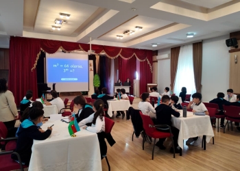 Ağ Şəhər və Bakıxanov liseylərinin 5-ci və 6-cı sinif şagirdləri yarışıblar