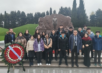Ziyarət Ulu Öndər Heydər Əliye...