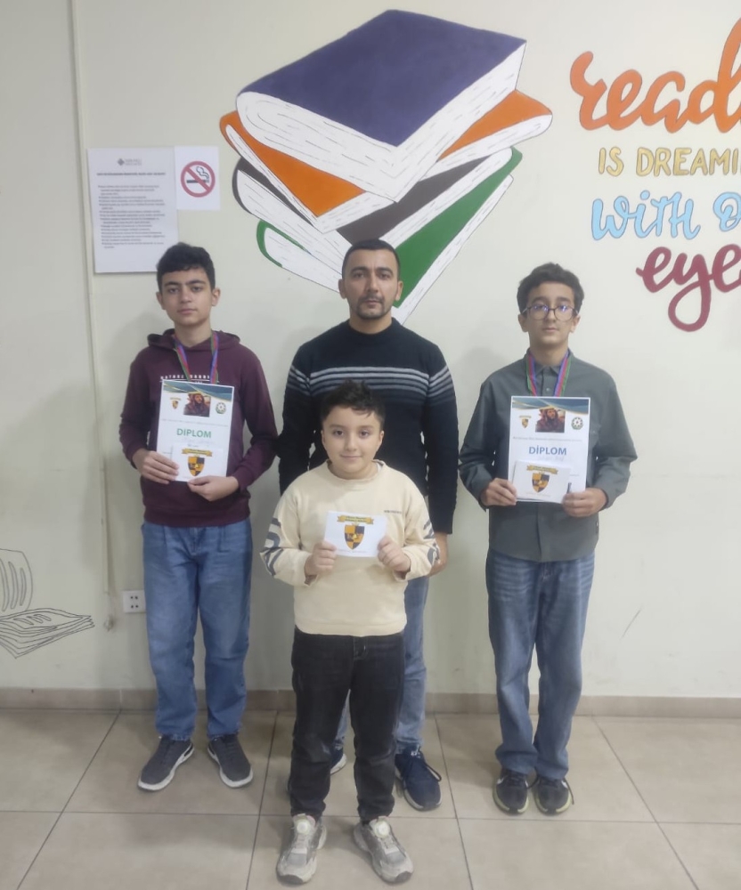 Liseyin şagirdləri şahmat yarışında uğur qazanıblar