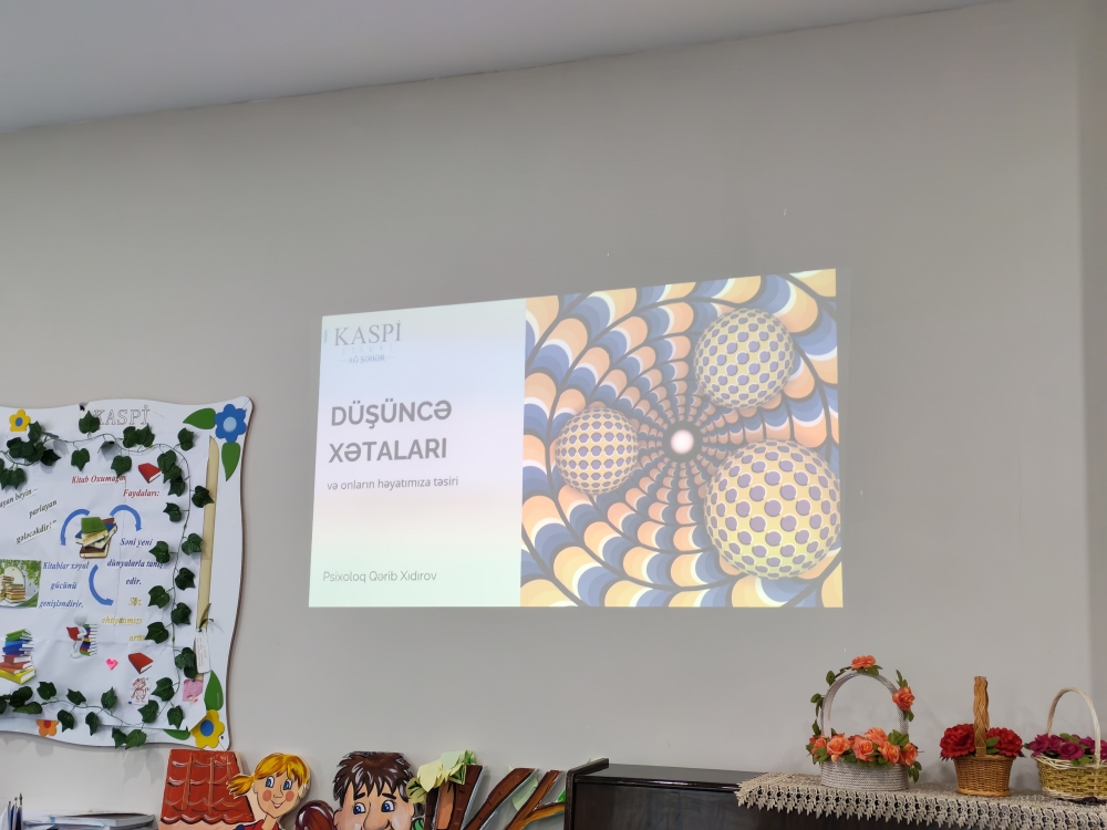 “Düşüncə xətaları və həyatımıza təsiri” adlı seminar keçirilib